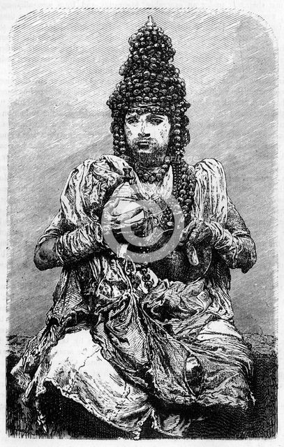 'Indian Fakir', c1891. Creator: James Grant.