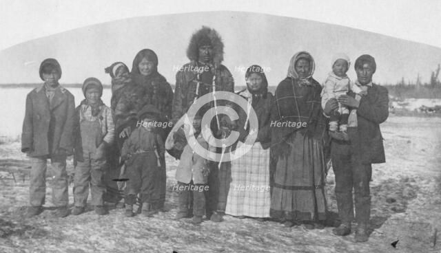 Indian families, between c1900 and c1930. Creator: Unknown.