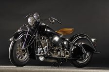 Indian four IOE inline four 1940. Artist: Simon Clay