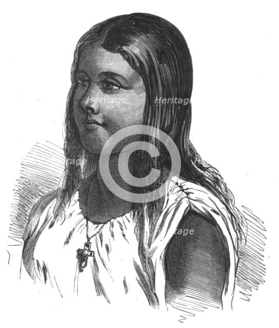 ''Indian Girl--Paraguay; A visit to Paraguay during the war', 1875. Creator: Unknown.