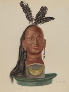 Indian Head, 1935/1942. Creator: Elmer R. Kottcamp
