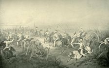 Indian Horse Artillery Galloping Into Action 1850s, (1901). Creator: George Francklin Atkinson