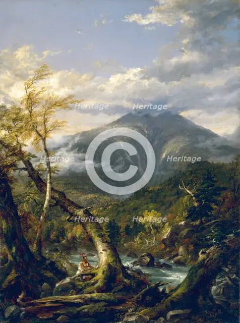 Indian Pass, 1847. Artist: Cole, Thomas (1801-1848)