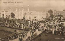 Indian Pavilion & Gardens c1925. Artist: Campbell Gray