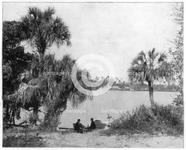 Indian River, Florida, late 19th century. Artist: John L Stoddard