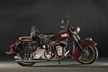 Indian Roadmaster Chief 1953. Artist: Simon Clay