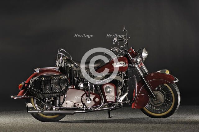 Indian Roadmaster Chief 1953. Artist: Simon Clay.