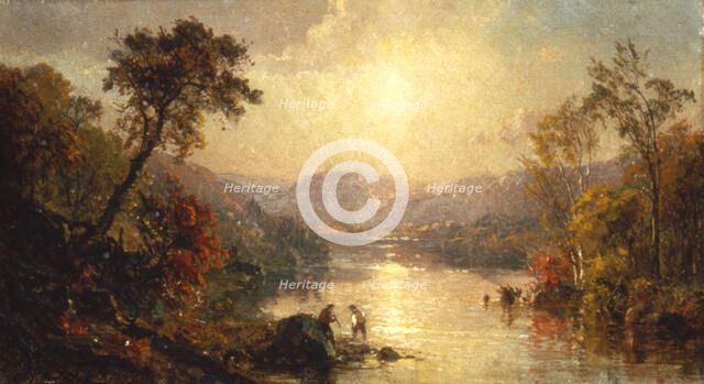 Indian Summer, 1886. Creator: Jasper Francis Cropsey.