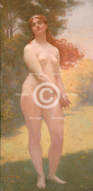 Indian Summer, 1887. Creator: Kenyon Cox.