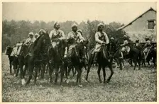 Indian soldiers at the front, First World War, 1914, (c1920). Creator: Unknown