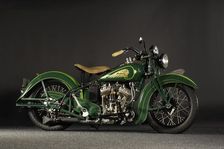 Indian sport Scout 1937. Artist: Simon Clay