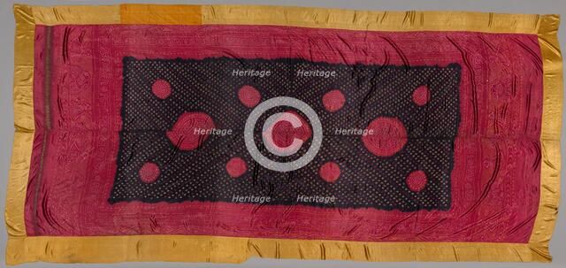 Indian Textile, 1800s - early 1900s. Creator: Unknown.