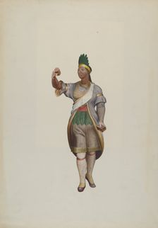 Indian Woman, 1935/1942. Creator: Unknown