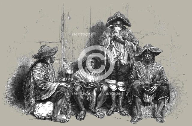 'Indian workmen; About the Chincha Islands', 1875. Creator: Unknown.