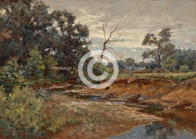 Indiana Woodland (In the Meadow), date unknown. Creator: Charles Conner.