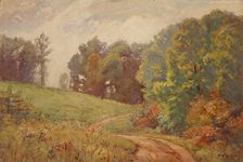Indiana Landscape, 1909. Creator: Theodore Clement Steele