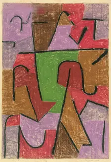Indianisch (Indian), 1937. Creator: Klee, Paul (1879-1940)