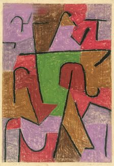 Indianisch (Indian), 1937. Creator: Klee, Paul (1879-1940)