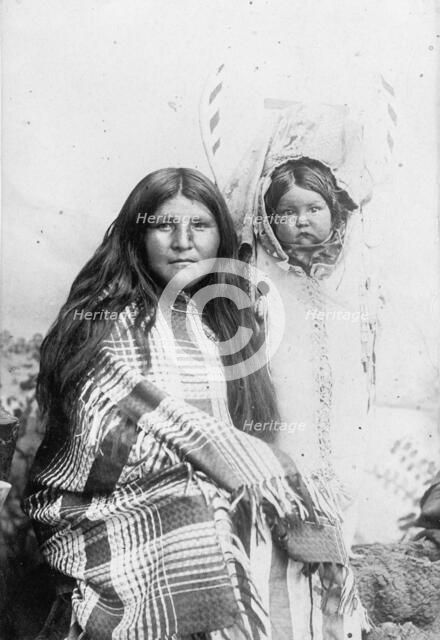 Indians, American - White River Ute Squaw, 1916. Creator: Harris & Ewing.