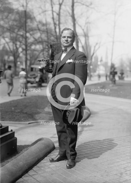 Indians, American - Maj. Victor M. Locke, Chief of The Choctaw, 1916. Creator: Harris & Ewing.