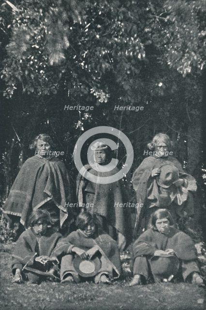 'Indians from the Island of Chiloe', 1916. Artist: Unknown.