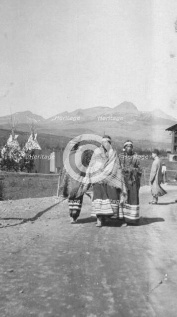 Indians in native dress, between c1900 and 1923. Creator: Unknown.