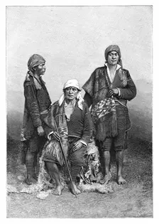 Indians of Tecpan, Guatemala, c1890.Artist: Henri Thiriat