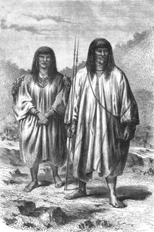 'Indians of the River Pachitea; The Navigation of the Upper Amazons 1875. Creator: Unknown