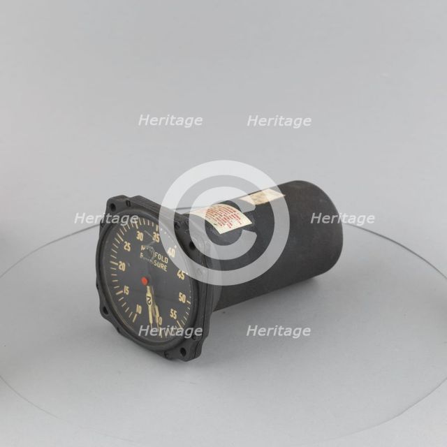 Indicator, Manifold Pressure, Dual, from B-17. Creator: Unknown.