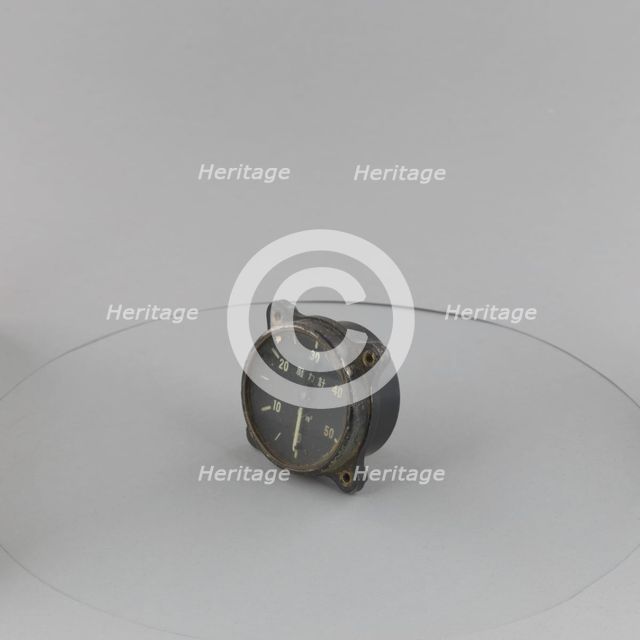 Indicator, Manifold Pressure, Japanese Army, Type-94,. Creator: Tanaka Keiki Seisakusho.