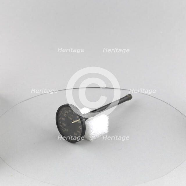 Indicator, Outside Air Temperature. Creator: Ohio Thermometer Company.