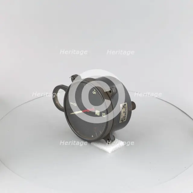 Indicator, Oil Pressure, Japanese. Creator: Shinagawa Manufacturing Plant.