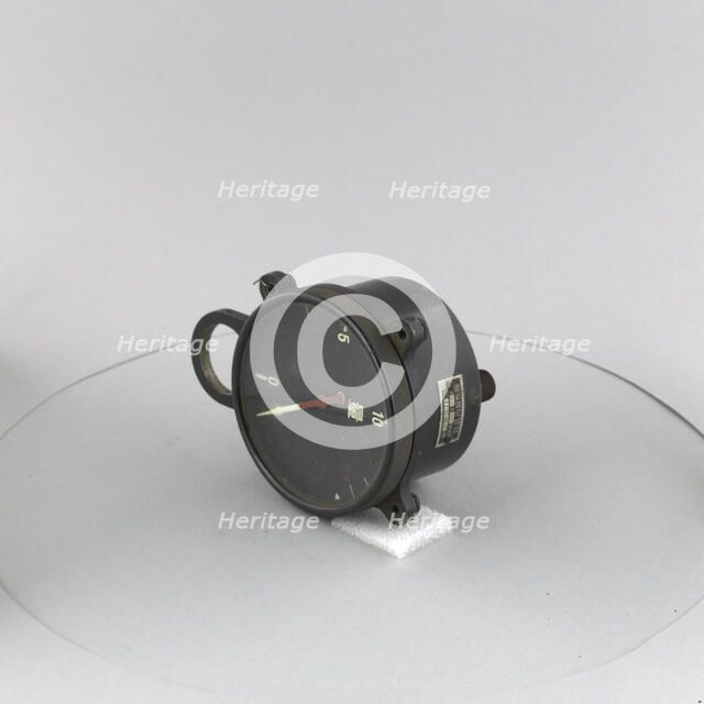 Indicator, Oil Pressure, Japanese. Creator: Shinagawa Manufacturing Plant.