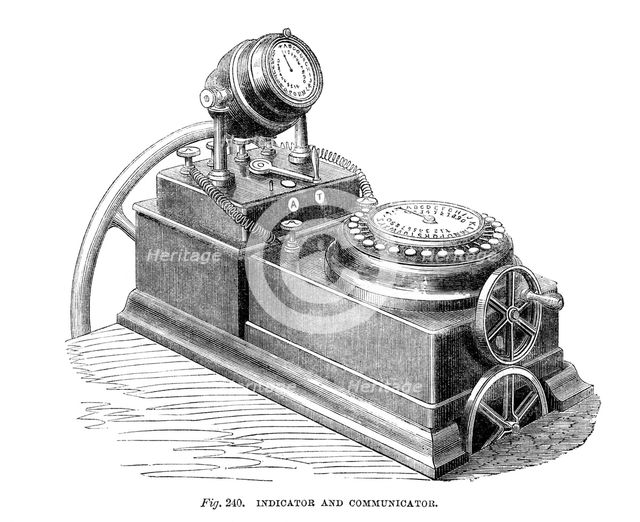 Indicator and Communicator, 1866. Artist: Unknown