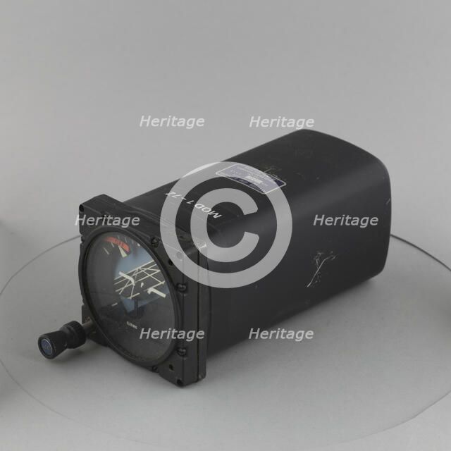 Indicator, Artificial Horizon, Model 1-7z, 1970s. Creator: Unknown.