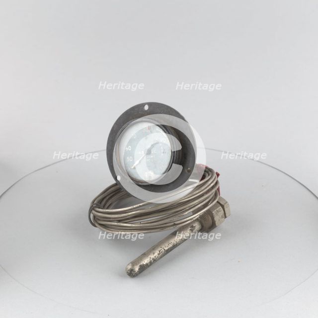 Indicator, Coolant Temperature, ca. 1918. Creator: National Gauge & Equipment Co..