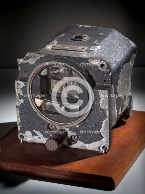 Indicator, Directional Gyro, Sperry, Wiley Post Final Flight. Creator: Sperry Corporation.