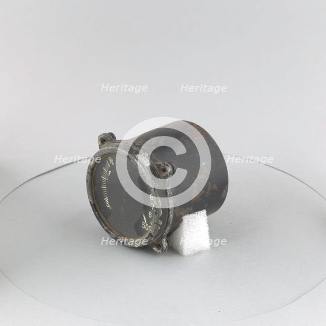 Indicator, Exhaust Gas Temperature, Japanese Navy, Model-2. Creator: Fuji Koku Keiki.