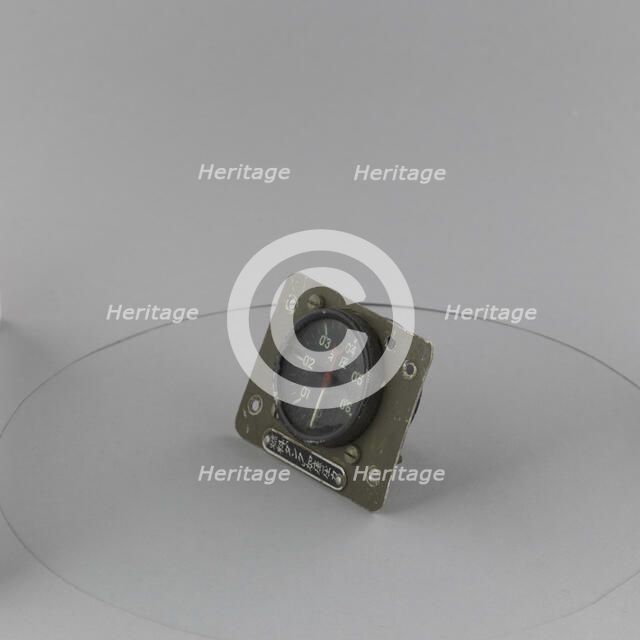 Indicator, Fuel Pressure, Japanese Army, Type-98. Creator: Shimazu Manufacturing Company Ltd..