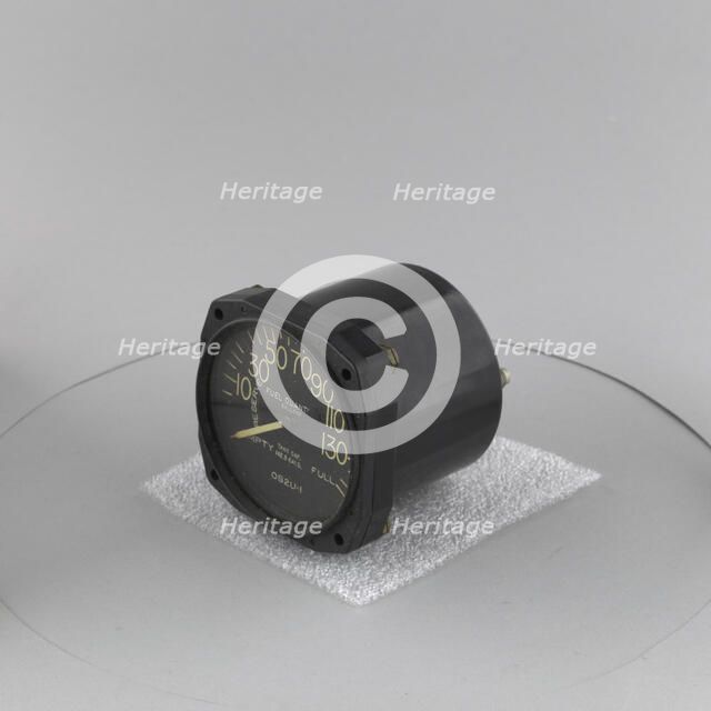 Indicator, Fuel Quantity, ca. 1943. Creator: United States Gauge Co.