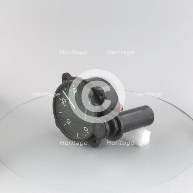 Indicator, Fuel Quantity, Japanese Navy, Tank 2. Creator: Unknown.