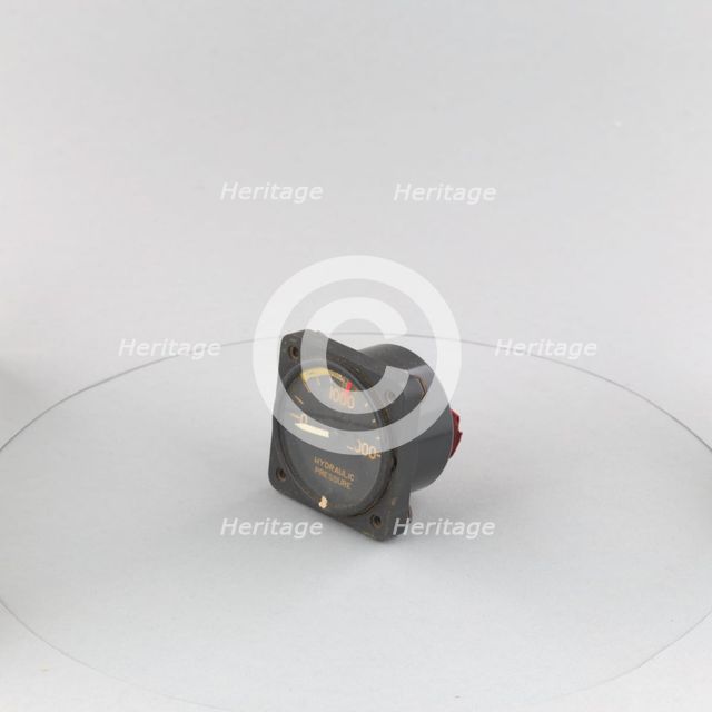 Indicator, Hydraulic Pressure, from B-25. Creator: United States Gauge Co.