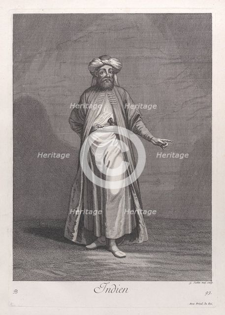 Indien, 1714-15. Creator: Unknown.