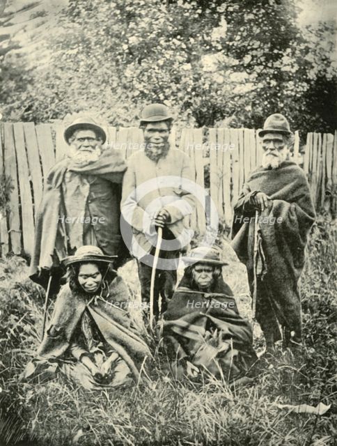 Indigenous People of West Australia, 1901.  Creator: Unknown.