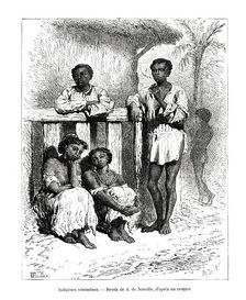 Indigenous people, Venezuela, 19th century. Artist: A de Neuville
