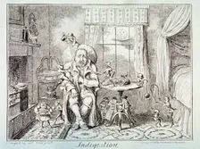 Indigestion 1835. Artist: George Cruikshank