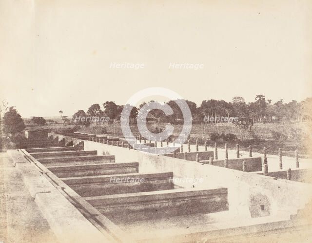 Indigo Vats, 1850s. Creator: Captain R. B. Hill.