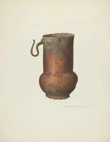 Individual Container for Indian's Daily Portion of Food, c. 1940. Creator: Rose Campbell-Gerke