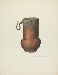 Individual Container for Indian's Daily Portion of Food, c. 1940. Creator: Rose Campbell-Gerke