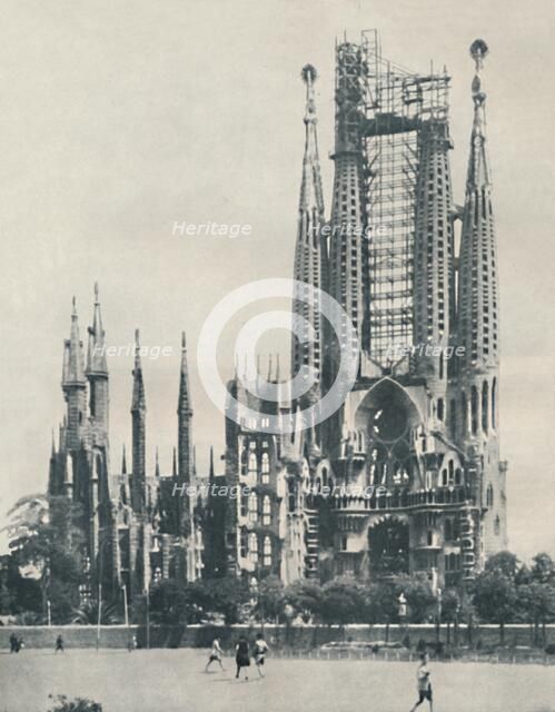 'Individuality in Ecclesiastical Architecture Carried to Extremes', c1935. Artist: GPA.